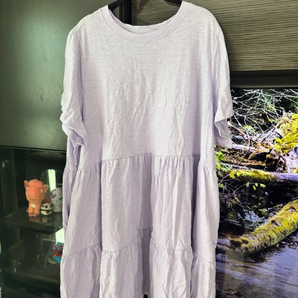 Old Navy EveryWear Tiered Mini Swing Dress 3X